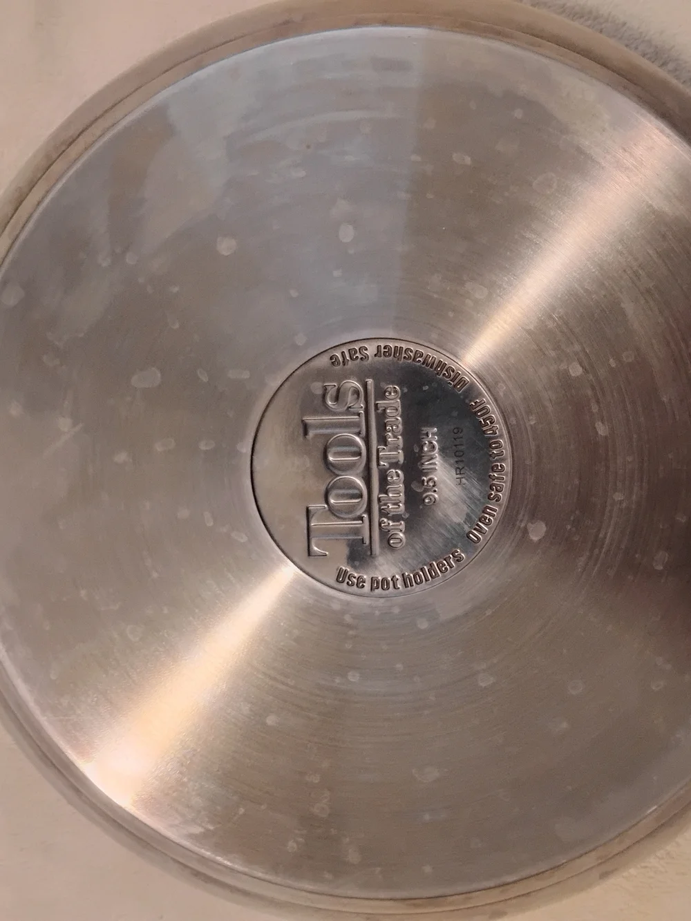 Tools Of The Trade 9.5 Inch Stainless Steel Skillet Fry Pan